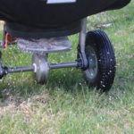 fertilizing lawn